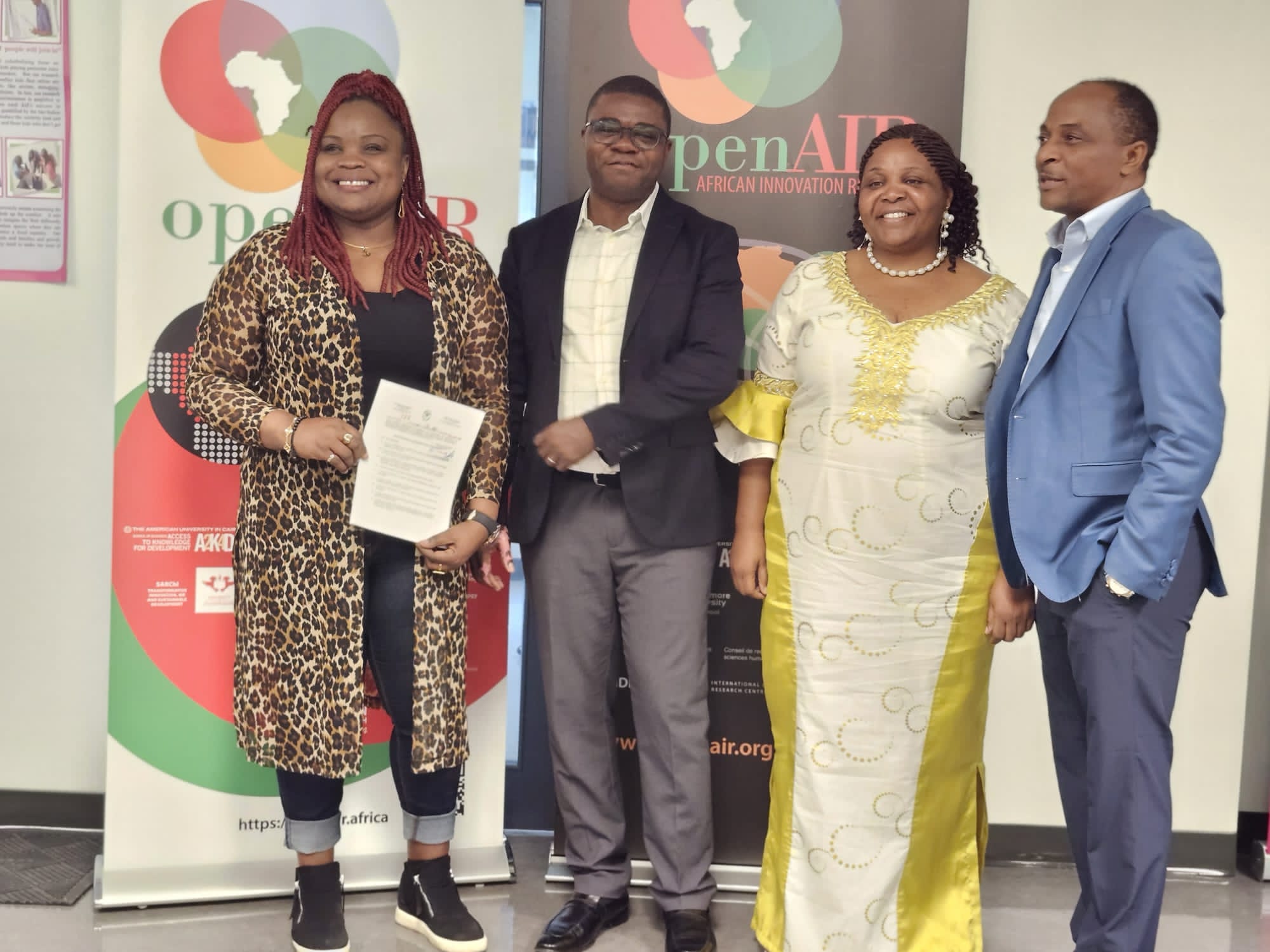 Séance de travail avec le réseau OpenAIR